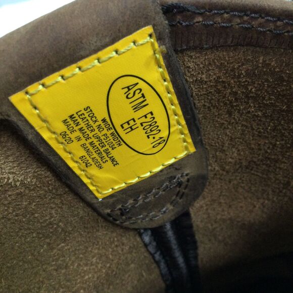 CAT Caterpillar P51034 Drawbar Pull-On Soft Toe Summer Brown Work Boots Shoes - Picture 8 of 10